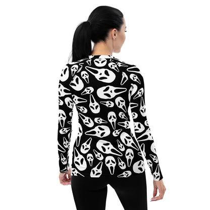 Ghostface Women's Rash Guard