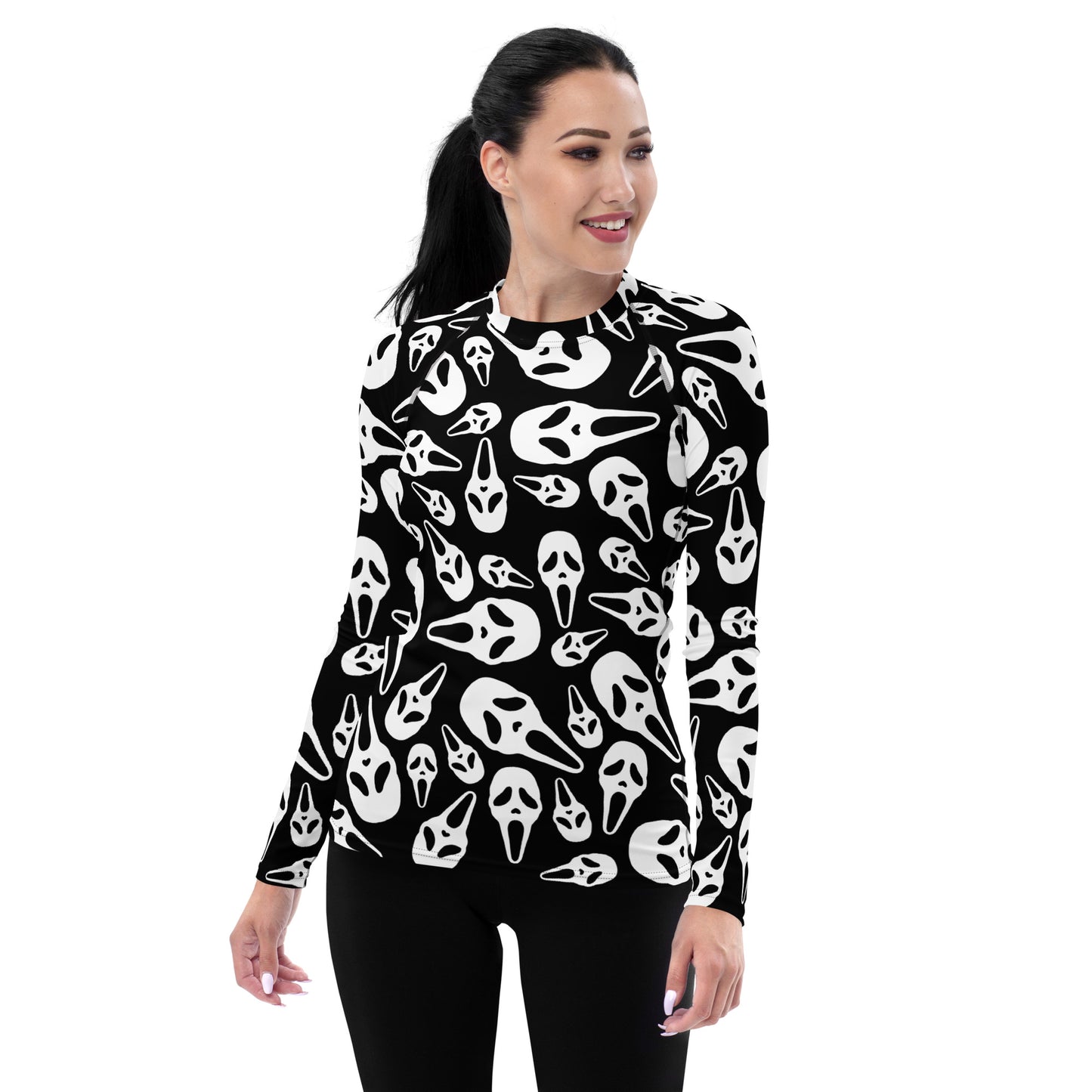 Ghostface Women's Rash Guard