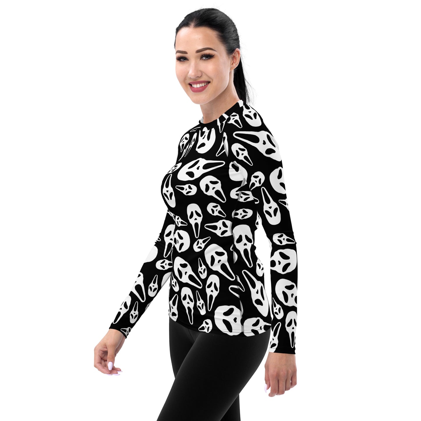 Ghostface Women's Rash Guard