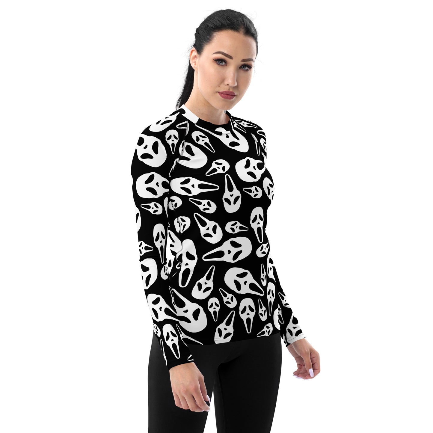 Ghostface Women's Rash Guard