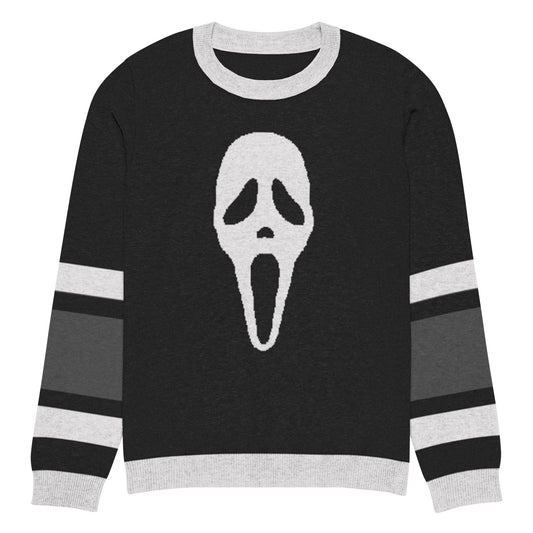 Ghostface Knitted crew neck sweater