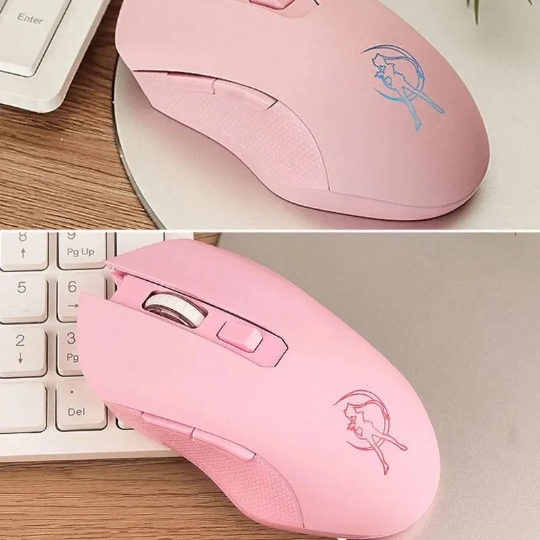 Sailor Moon RGB Wireless Gaming Mouse USB with Adjustable DPI
