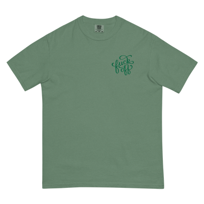 Fuck Off Embroidered Comfy Tee