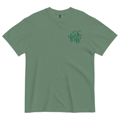 Fuck Off Embroidered Comfy Tee