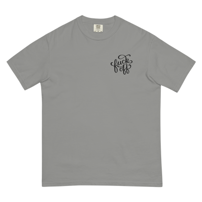 Fuck Off Embroidered Comfy Tee