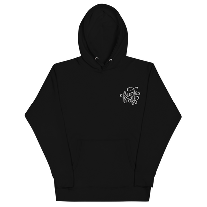 Fuck Off Embroidered Hoodie