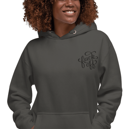 Fuck Off Embroidered Hoodie