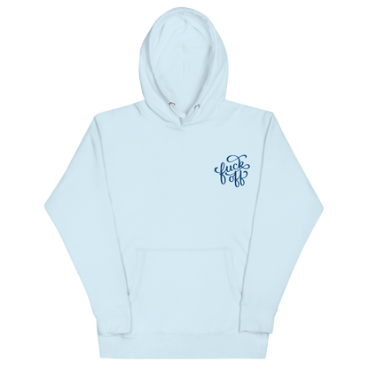 Fuck Off Embroidered Hoodie