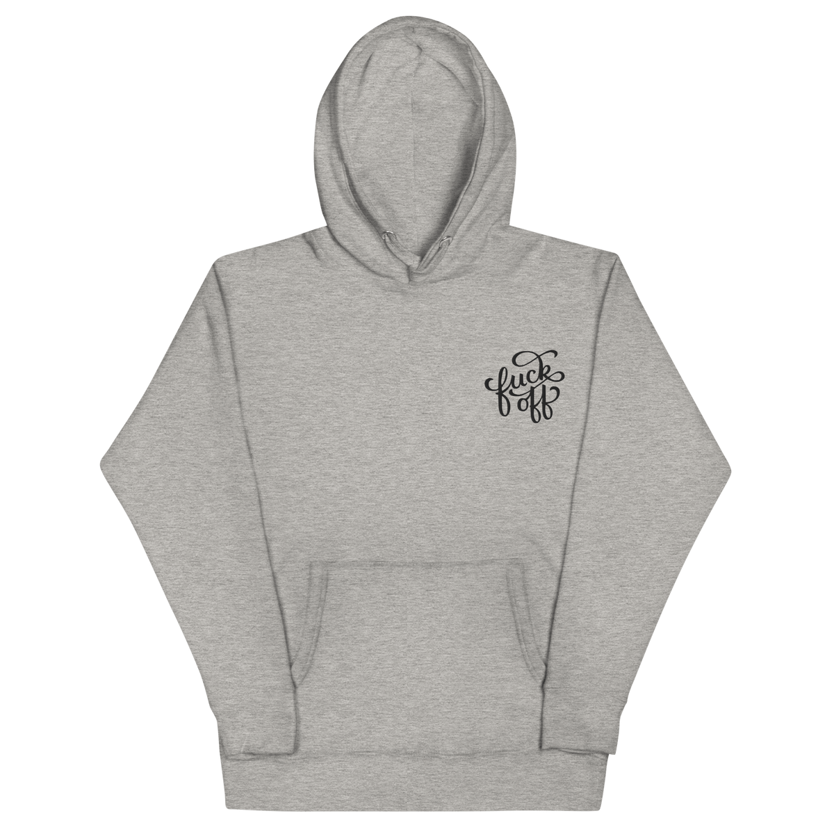 Fuck Off Embroidered Hoodie