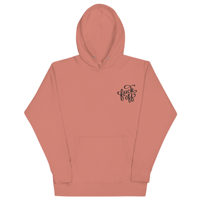 Fuck Off Embroidered Hoodie