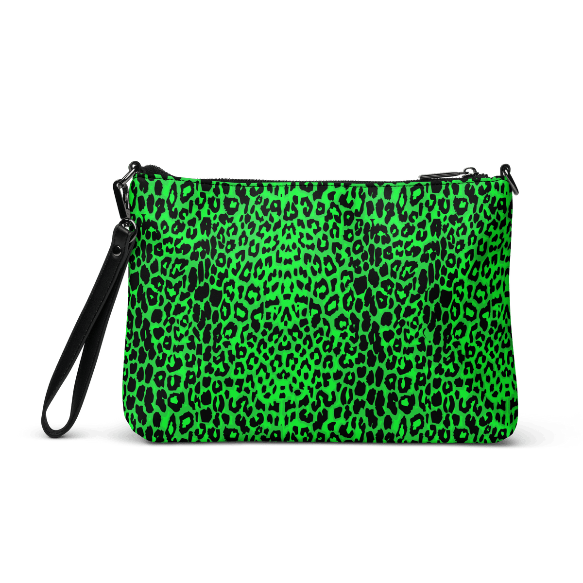 Lime Leopard Crossbody Bag