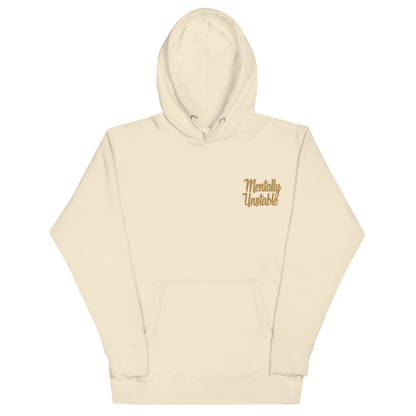 Mentally Unstable Embroidered Hoodie
