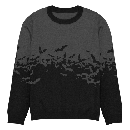 Night Swarm Knit Crewneck Sweater