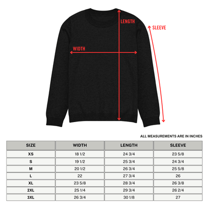 Skeleton Squad Knit Crew Neck Sweater