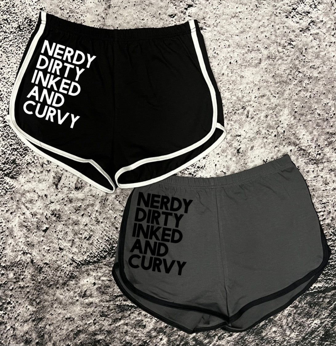 Shorts - Nerdy Dirty Inked and Curvy